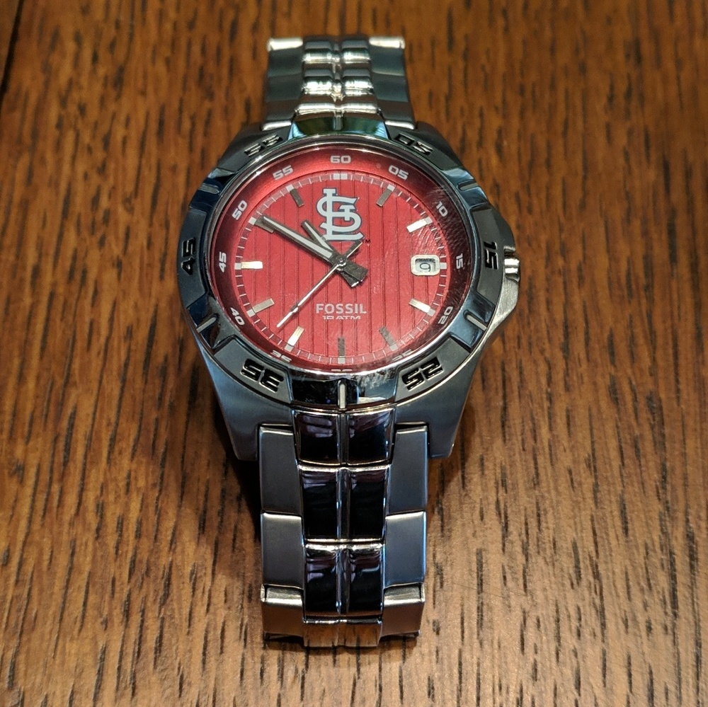 St. Louis Cardinals Authentic Fossil Watch